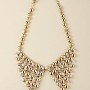 aira – crystal mesh collar statement necklace (copy)